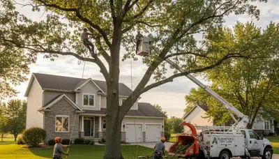 Professional tree removal service in Minneapolis MN by certified arborists