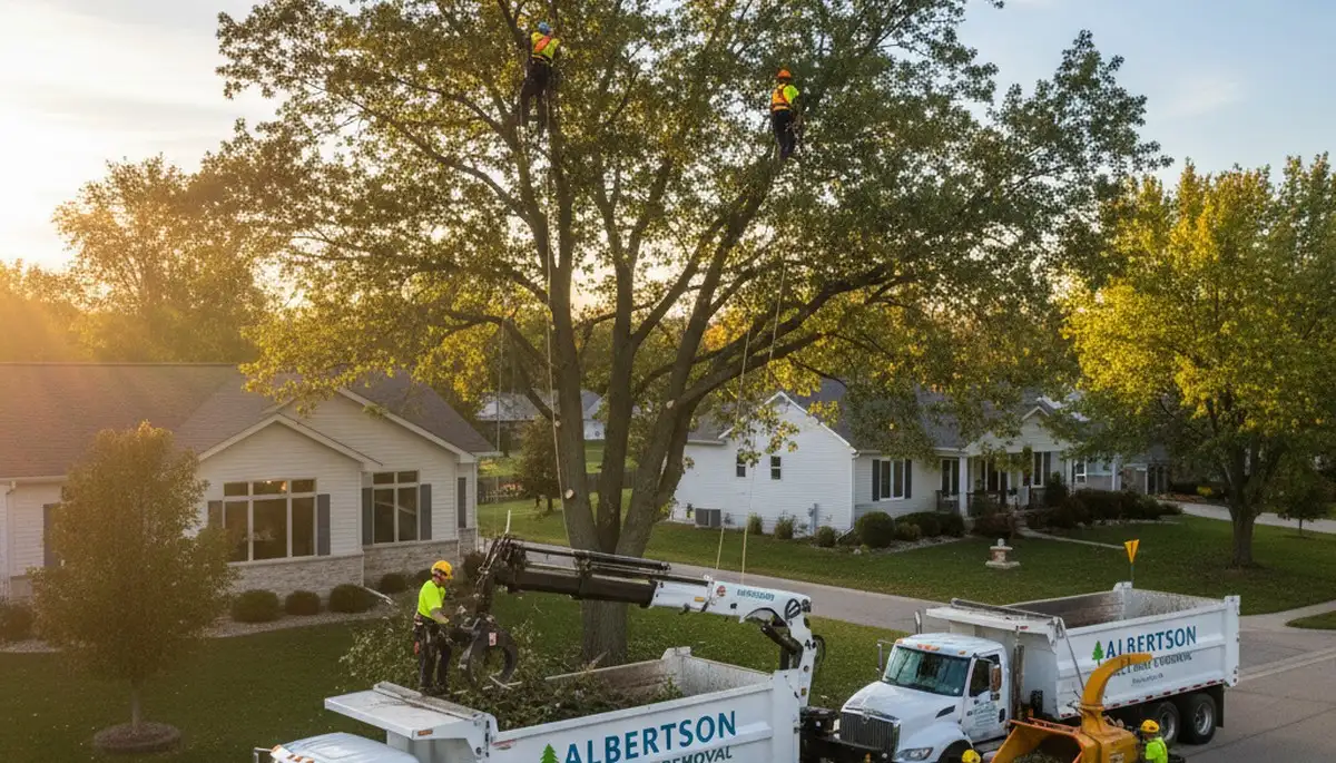 Professional tree removal service in Minneapolis MN by certified arborists