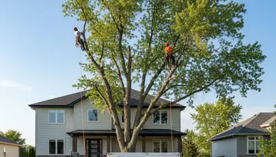 Professional tree removal service in Minneapolis MN by certified arborists