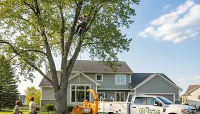 Professional tree removal service in Minneapolis MN by certified arborists