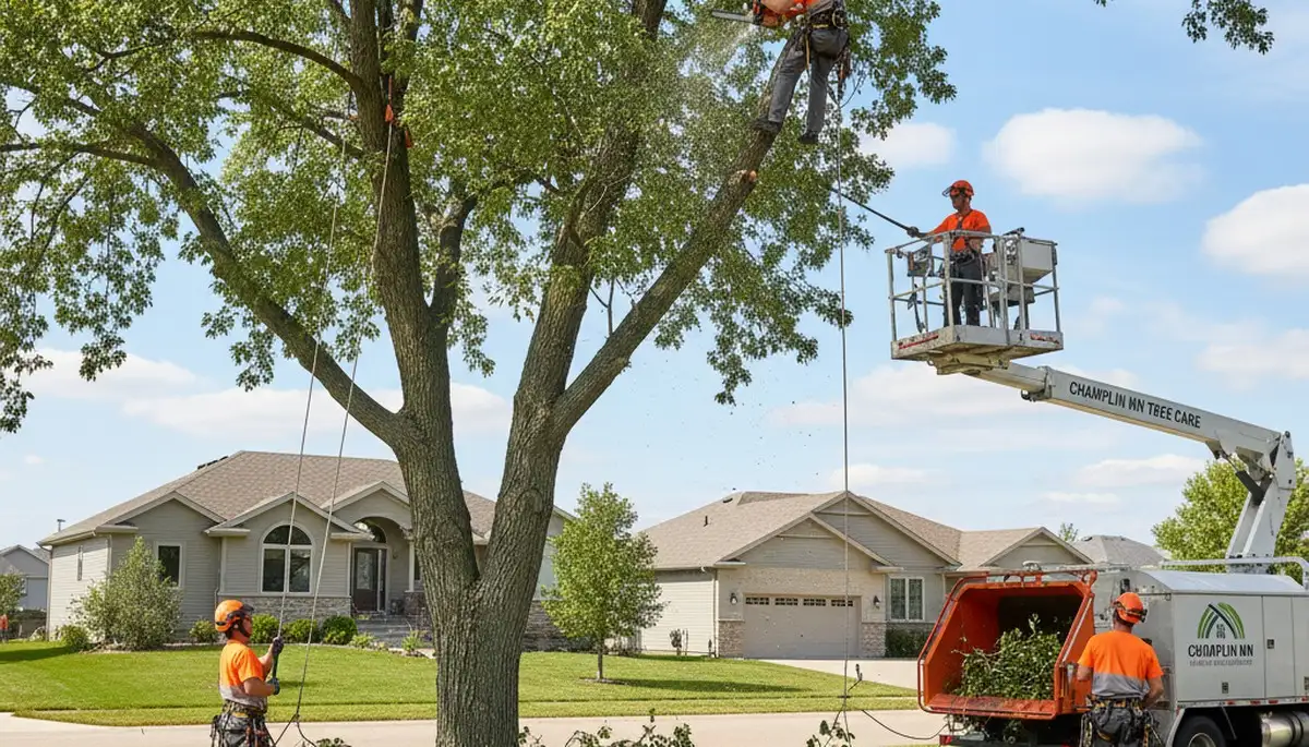 Professional tree removal service in Minneapolis MN by certified arborists