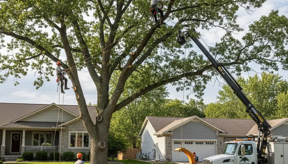Professional tree removal service in Minneapolis MN by certified arborists