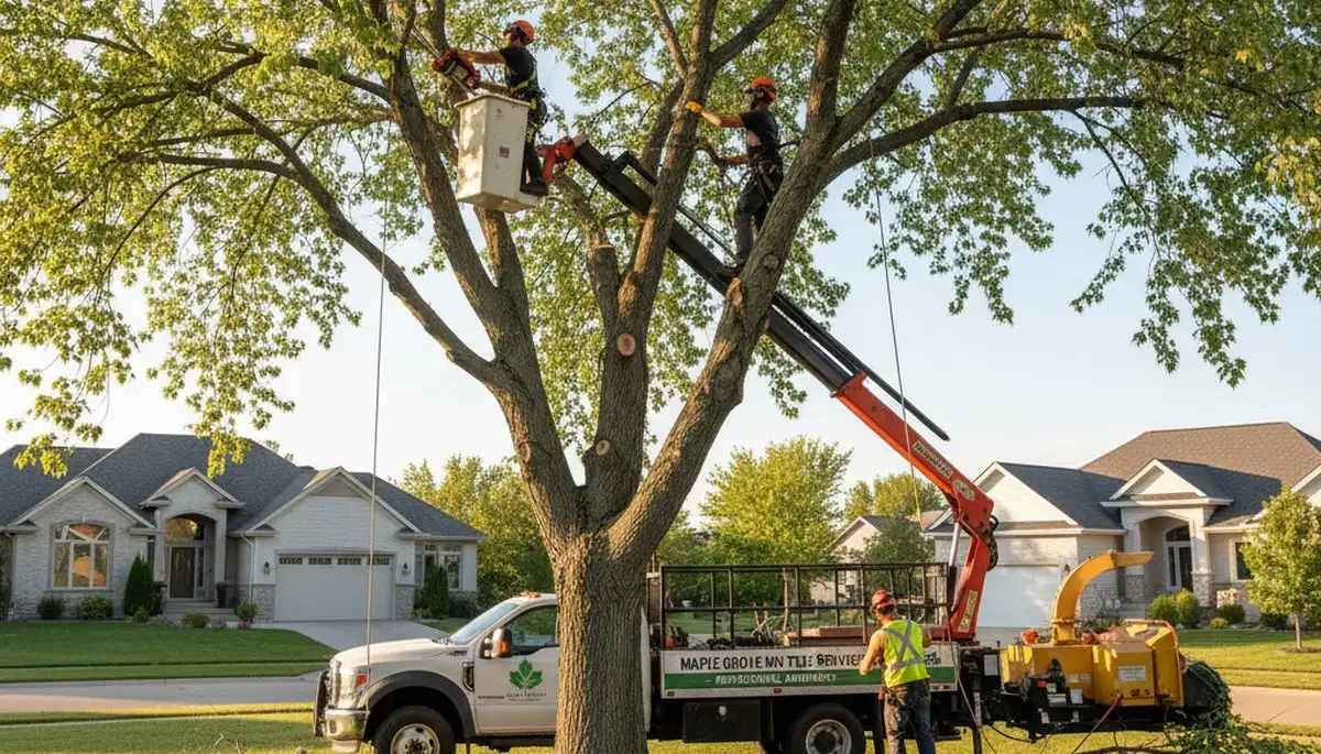 Professional tree removal service in Minneapolis MN by certified arborists