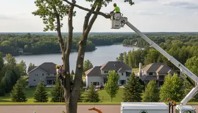 Professional tree removal service in Minneapolis MN by expert arborists