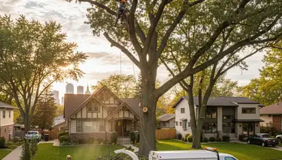 Professional tree removal service in Minneapolis MN by certified arborists