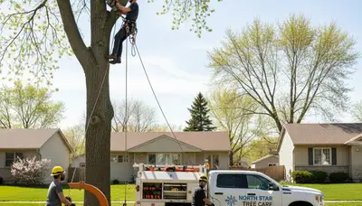 Professional tree removal service in Minneapolis MN by certified arborists